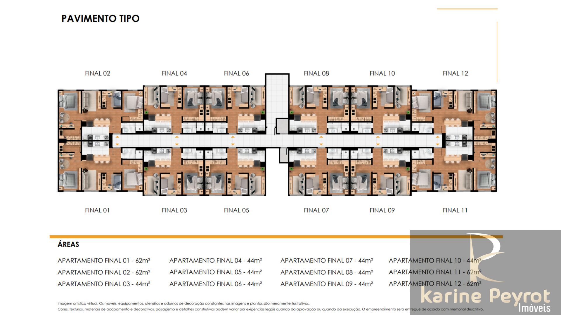 Apartamento à venda com 3 quartos, 62m² - Foto 44