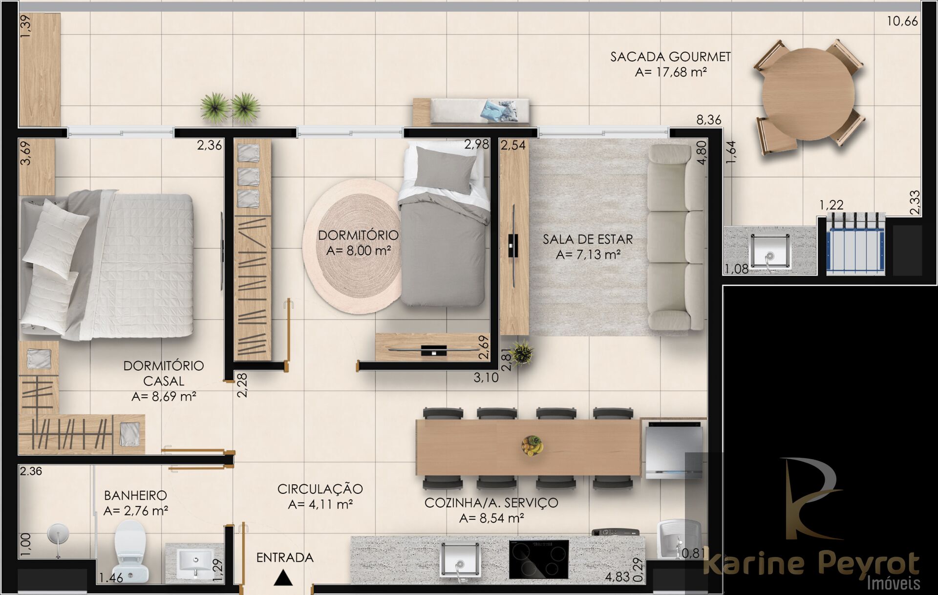 Apartamento à venda com 2 quartos, 76m² - Foto 65