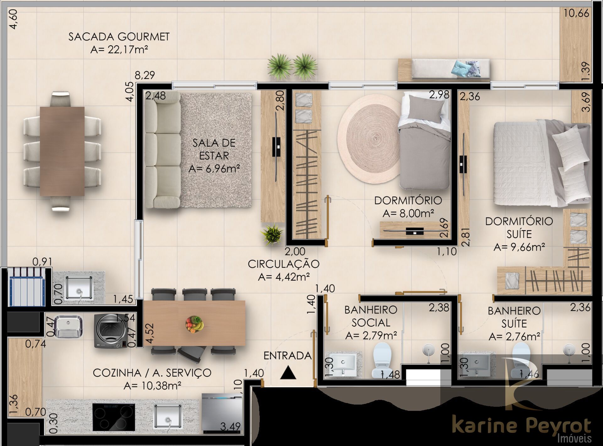 Apartamento à venda com 2 quartos, 76m² - Foto 69