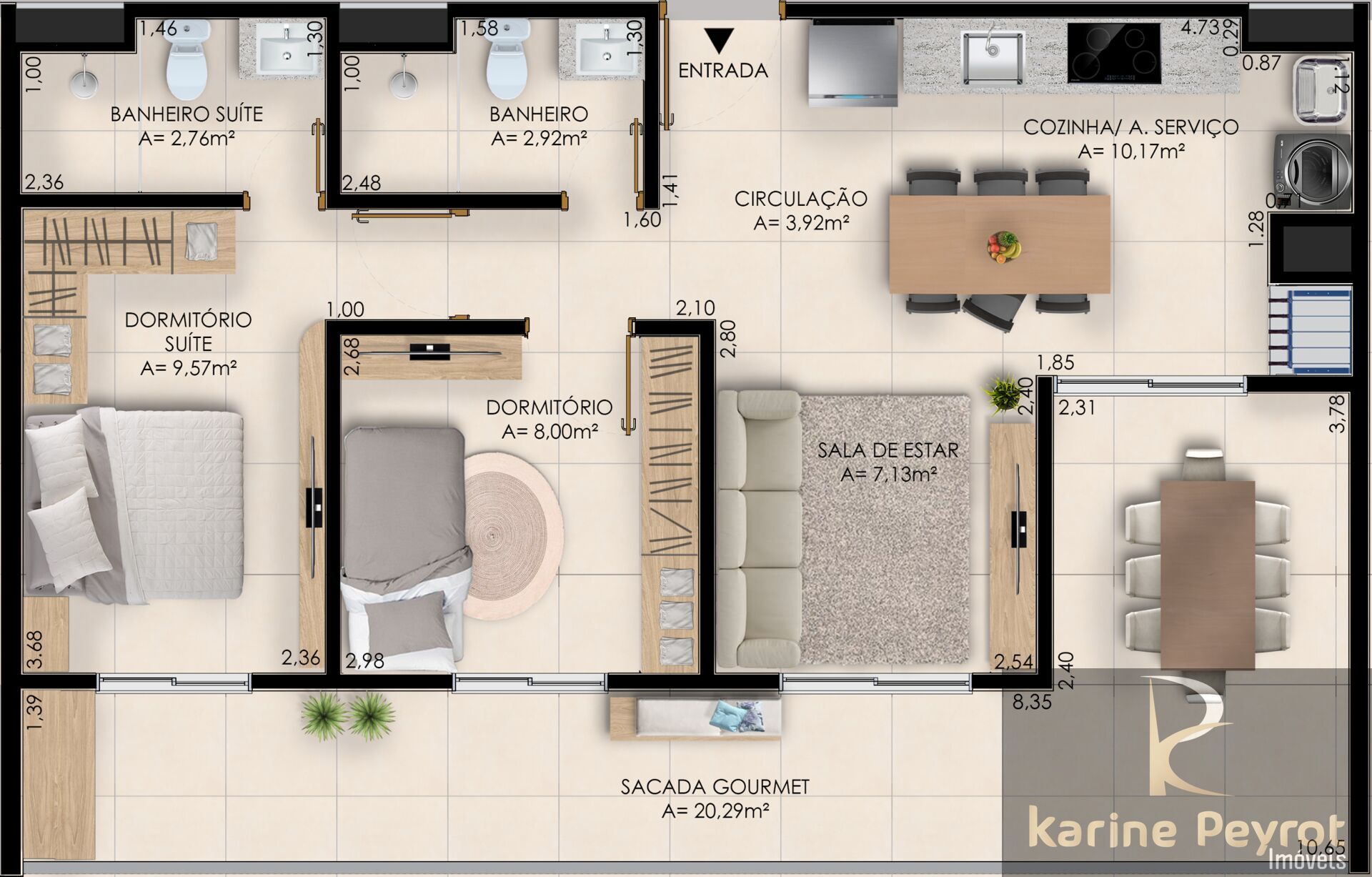 Apartamento à venda com 2 quartos, 76m² - Foto 67