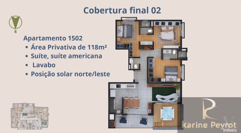 Cobertura à venda com 3 quartos, 118m² - Foto 4