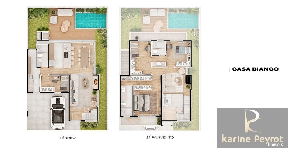 Casa de Condomínio à venda com 4 quartos, 213m² - Foto 3