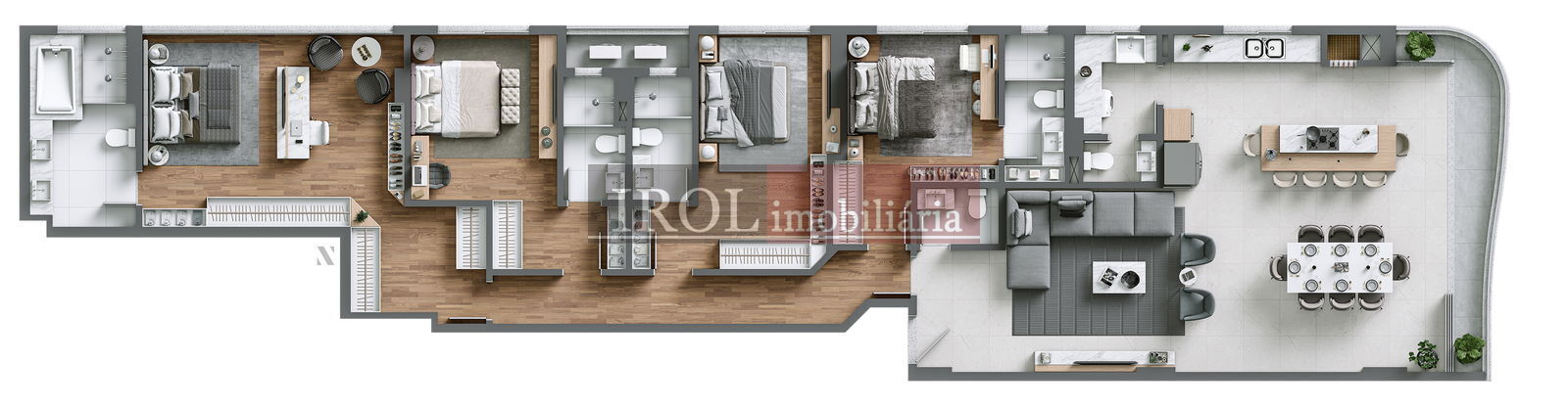 Apartamento à venda com 3 quartos, 173m² - Foto 38