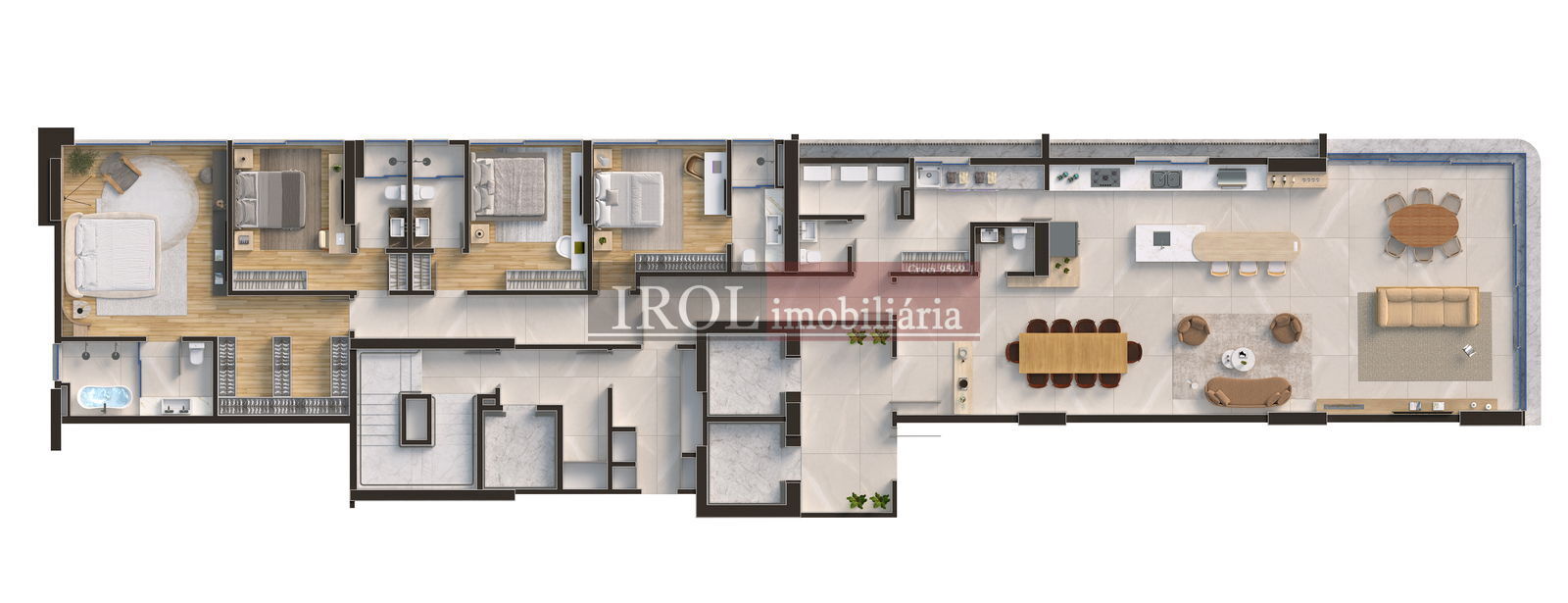 Apartamento à venda com 4 quartos, 264m² - Foto 40