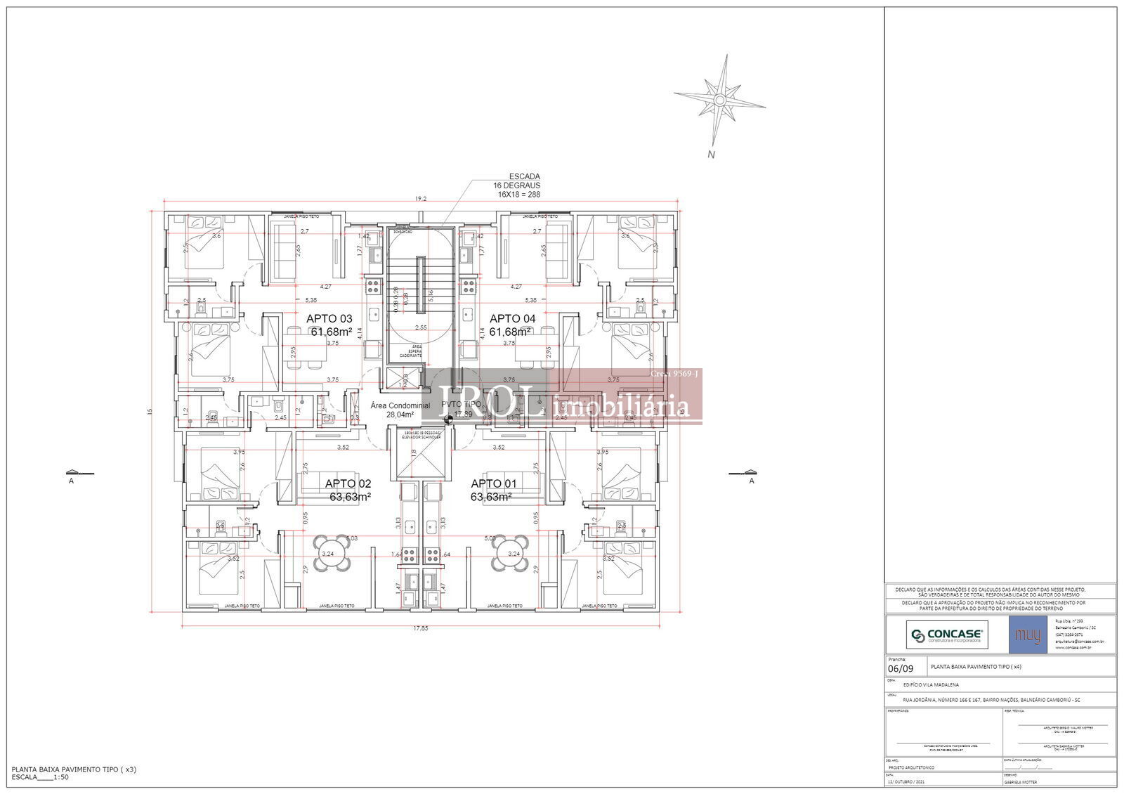 Apartamento à venda com 2 quartos, 61m² - Foto 16