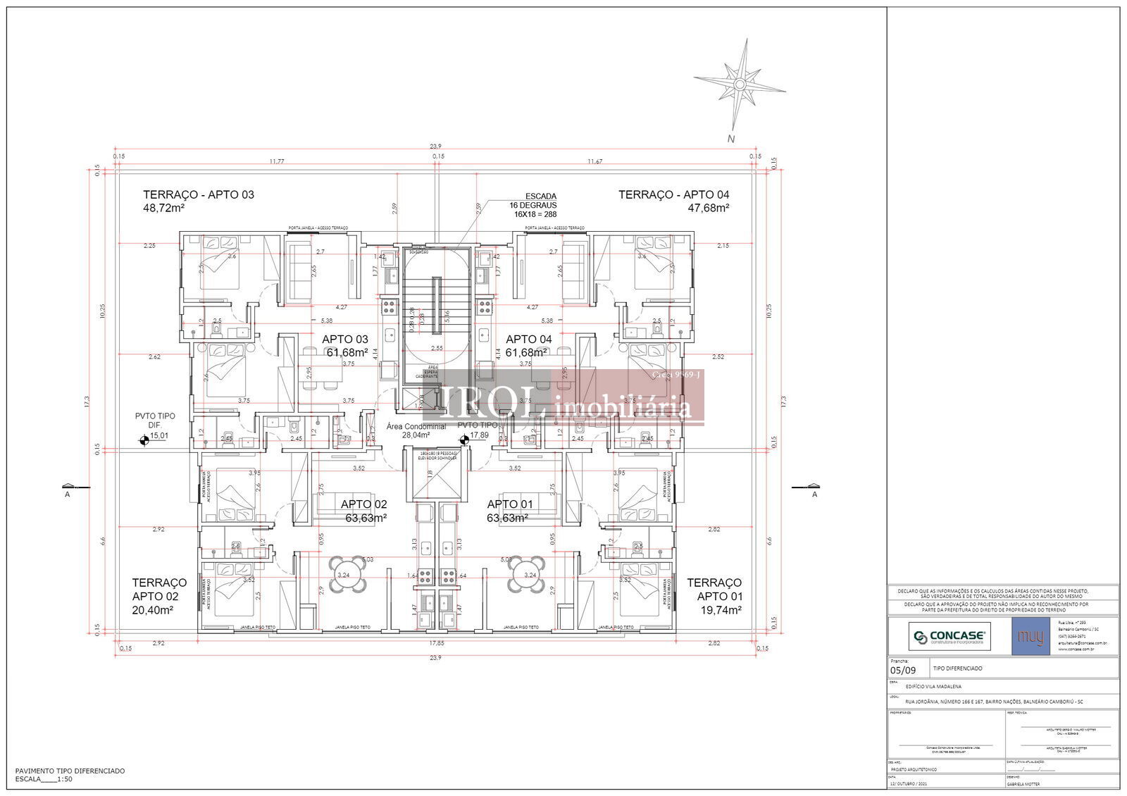 Apartamento à venda com 2 quartos, 61m² - Foto 15