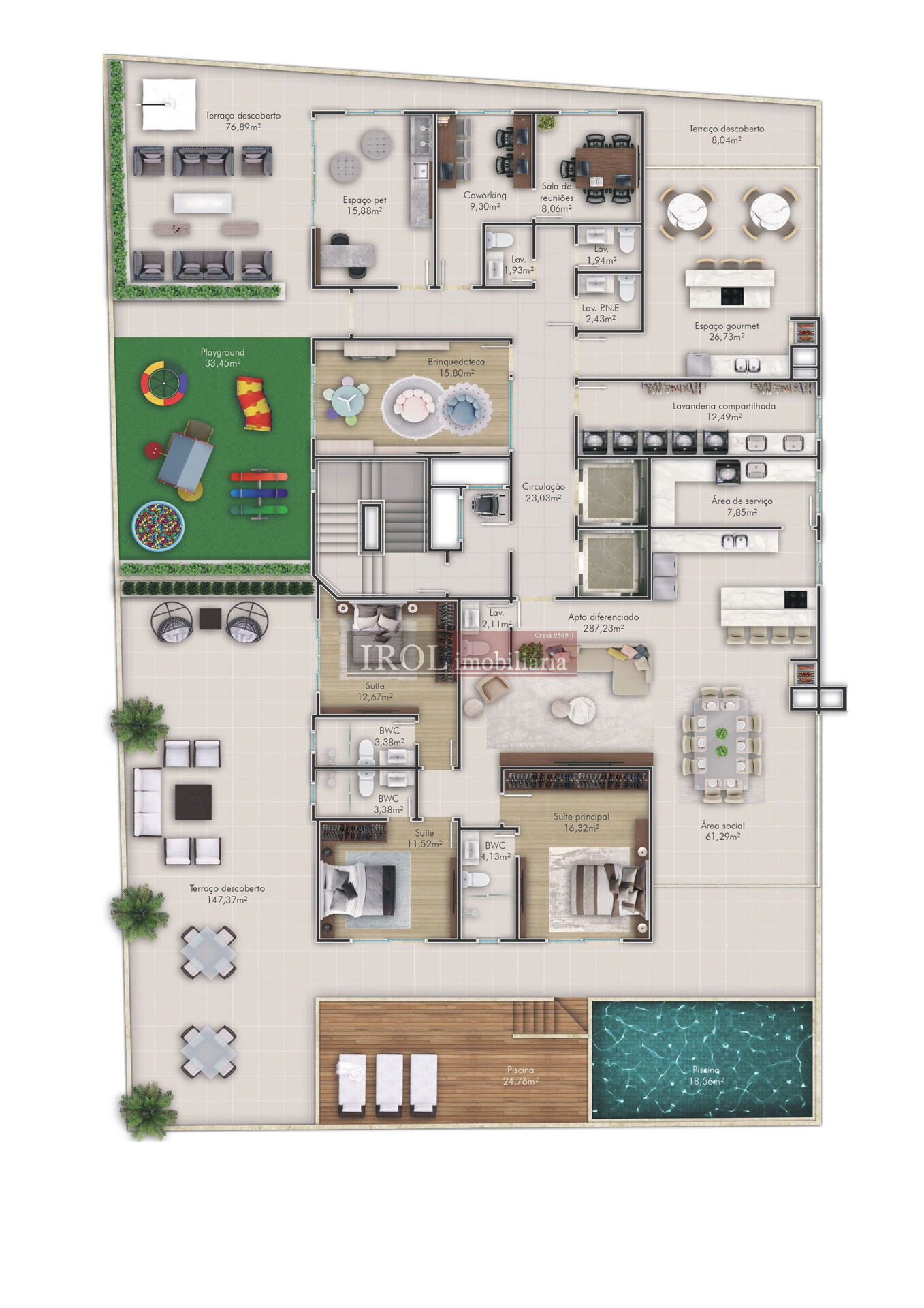 Apartamento à venda com 3 quartos, 126m² - Foto 18