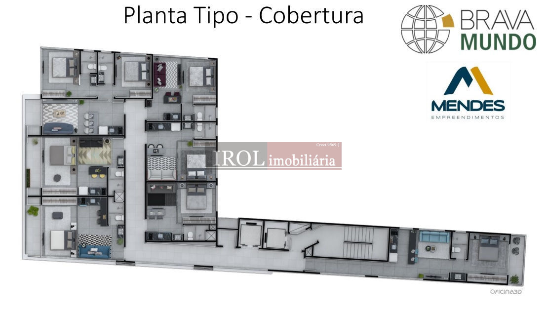 Apartamento à venda com 1 quarto, 26m² - Foto 58