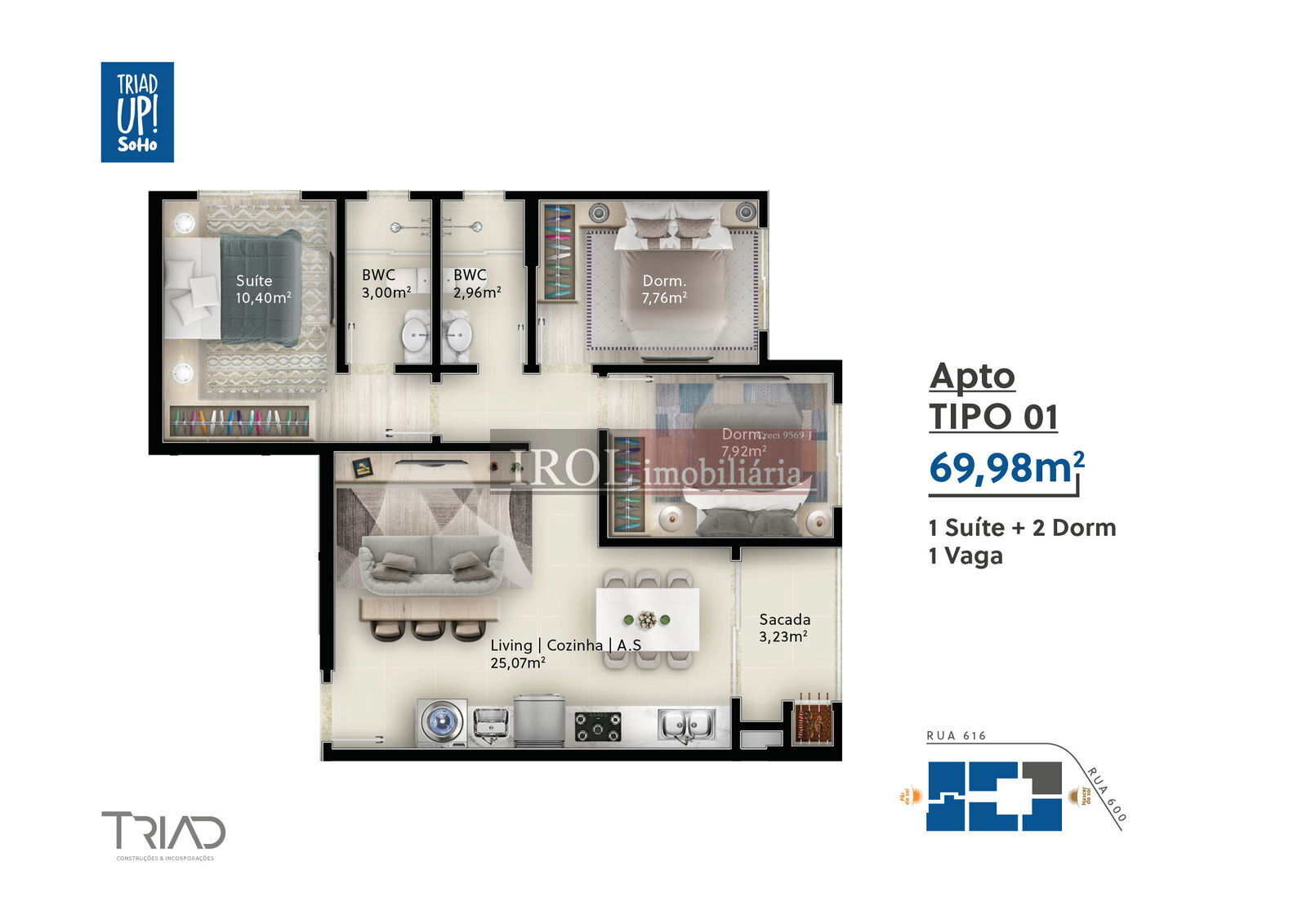 Apartamento à venda com 2 quartos, 65m² - Foto 20