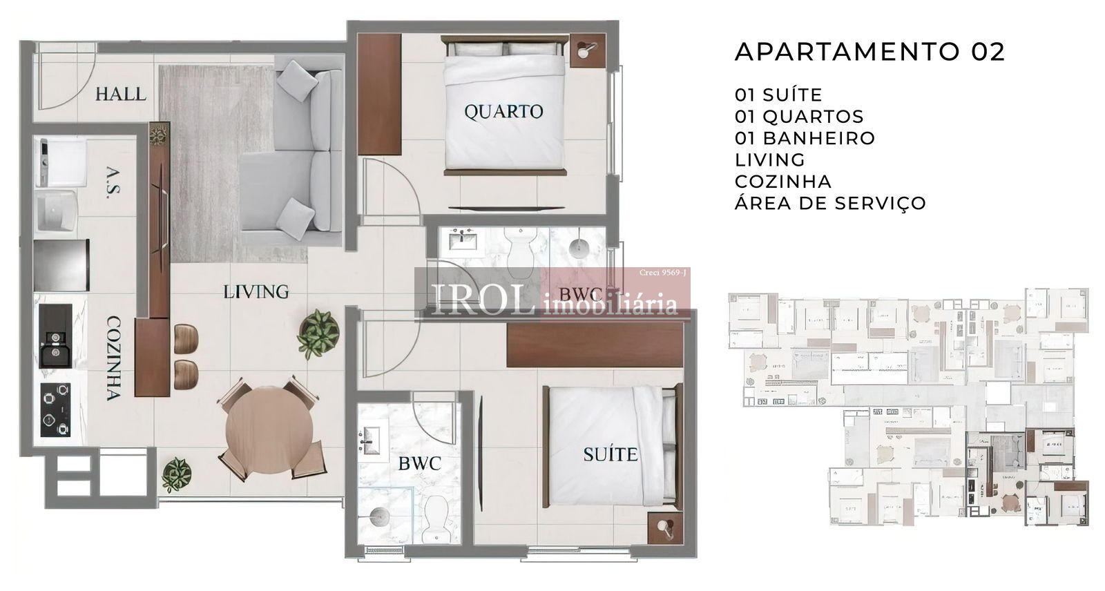 Apartamento à venda com 2 quartos, 64m² - Foto 13