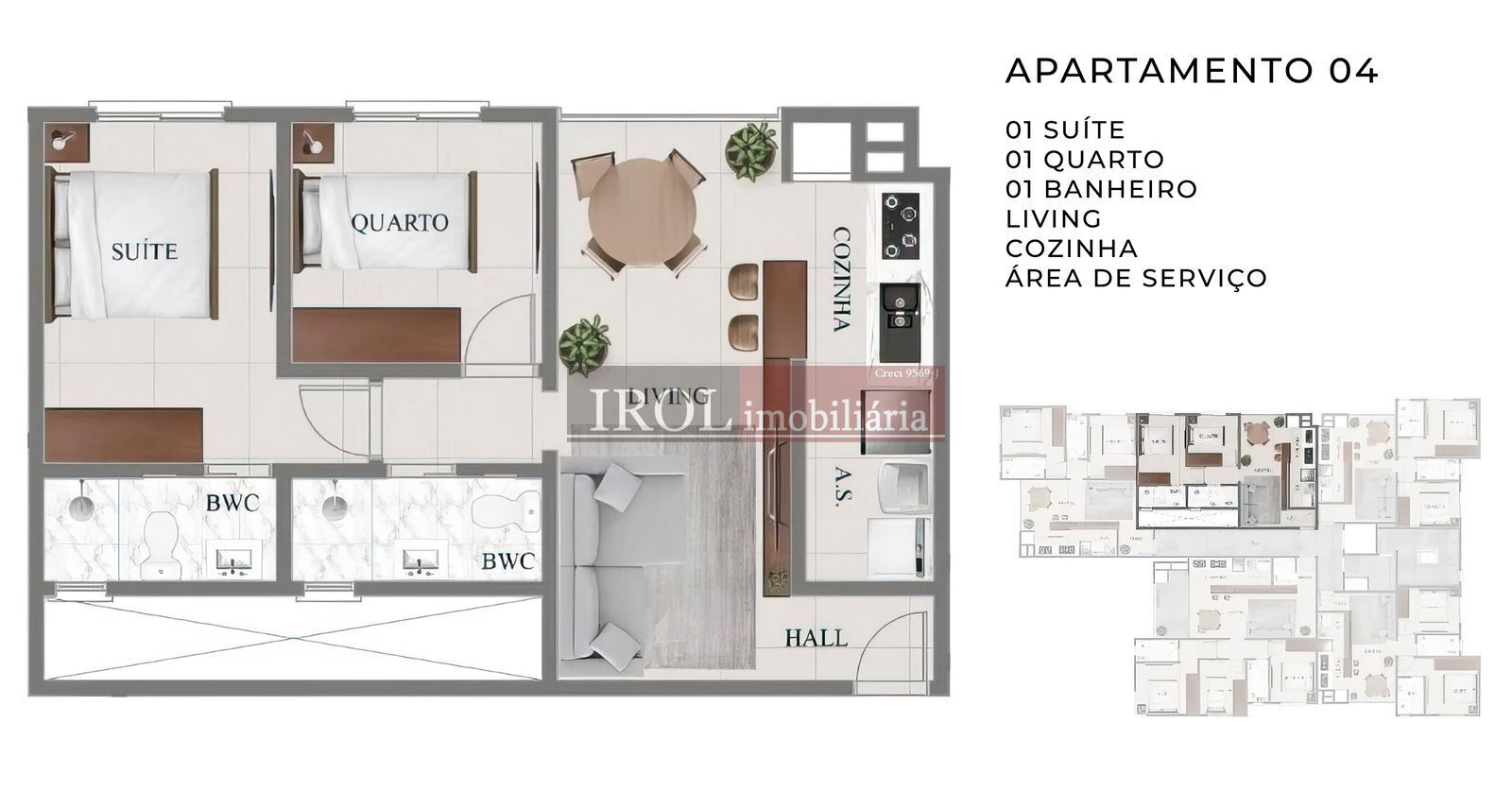 Apartamento à venda com 2 quartos, 64m² - Foto 15