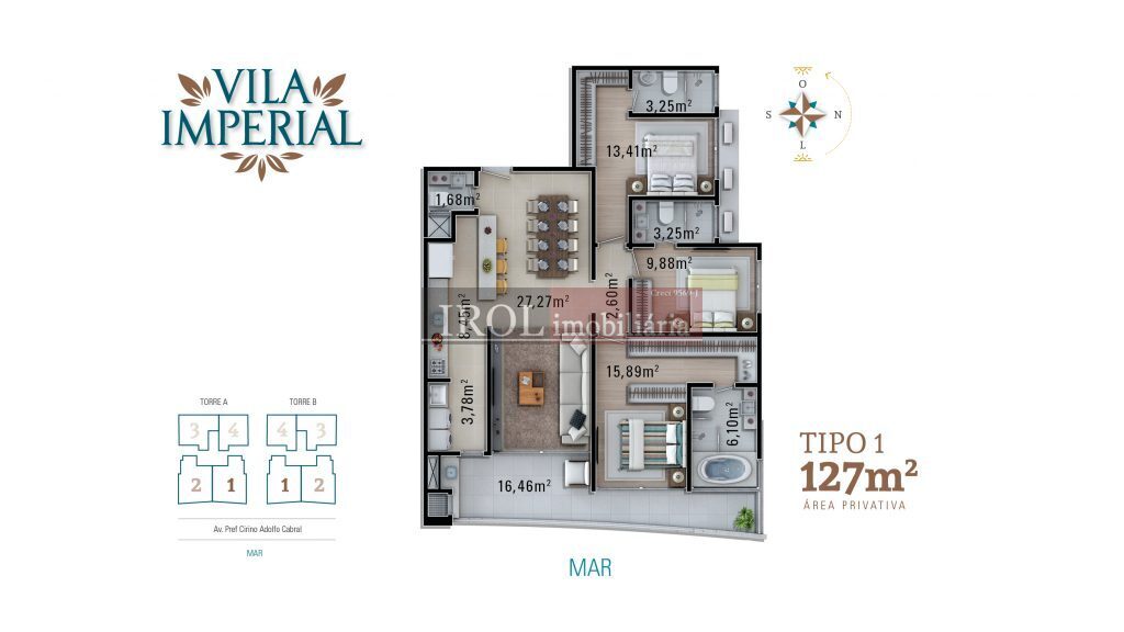 Apartamento à venda com 2 quartos, 130m² - Foto 25