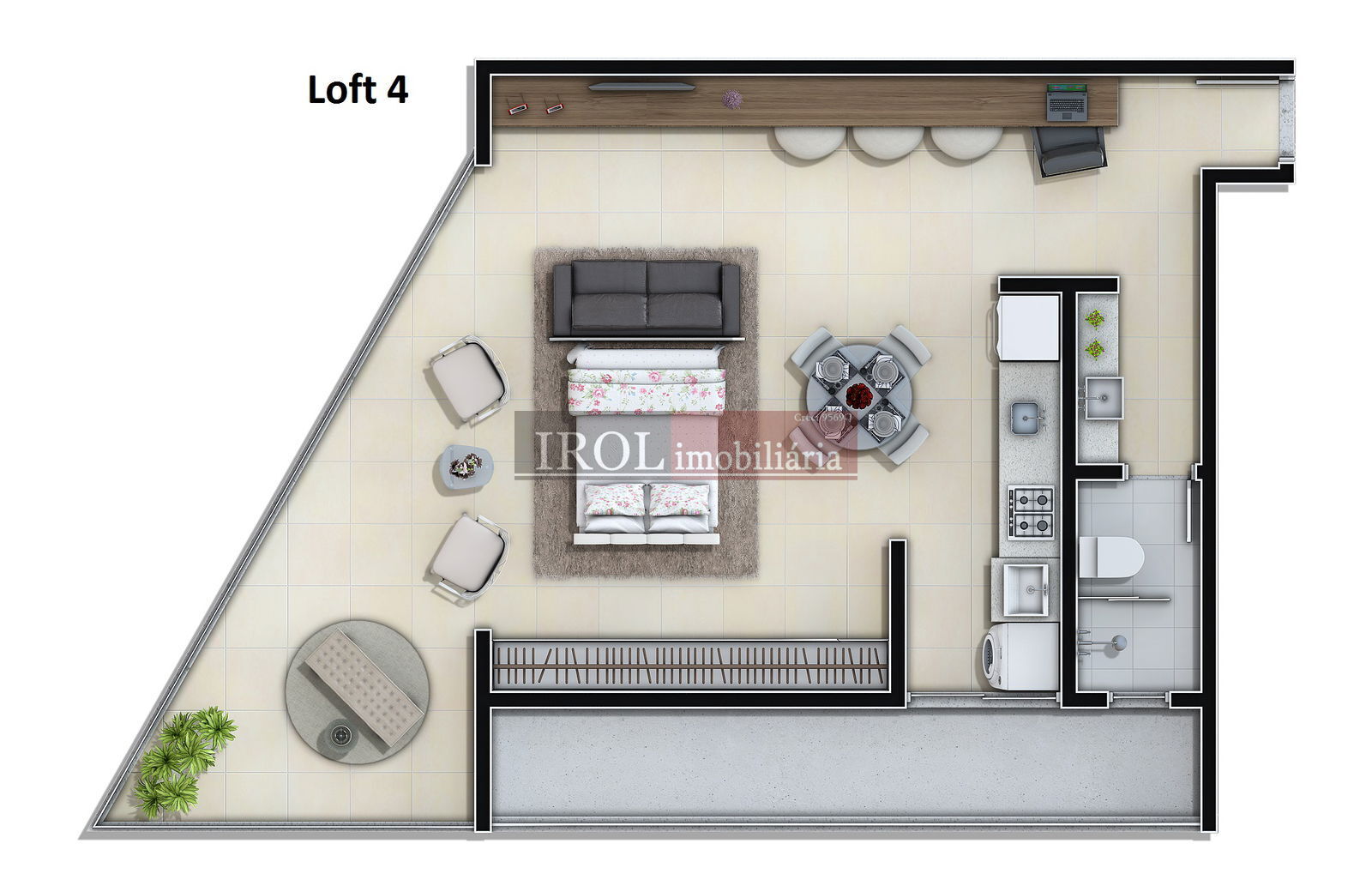 Apartamento à venda com 1 quarto, 45m² - Foto 43