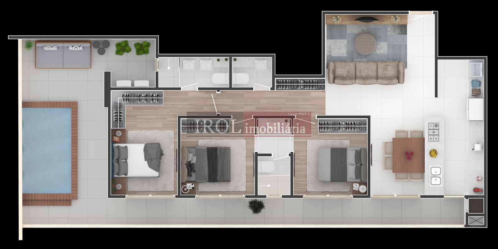 Apartamento à venda com 3 quartos, 115m² - Foto 20