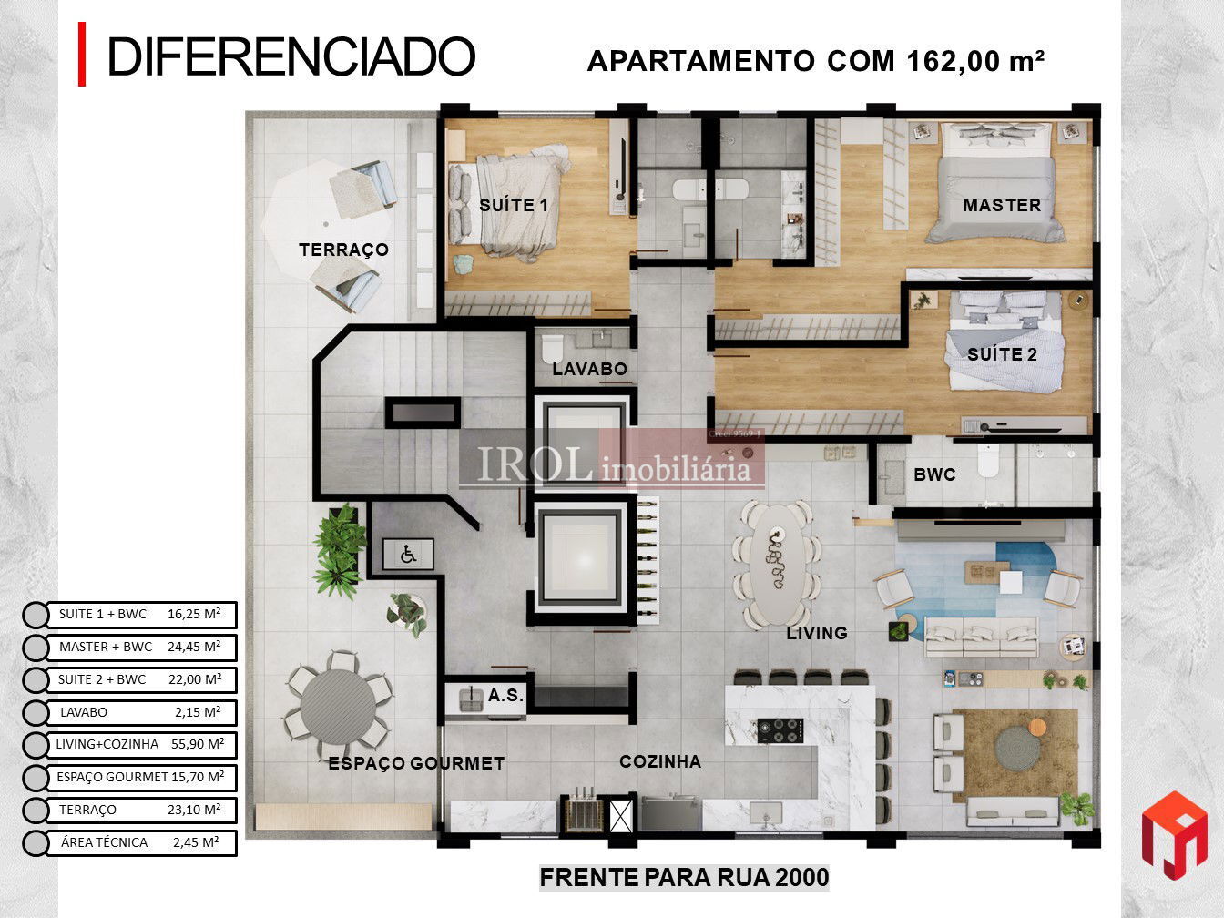 Apartamento à venda com 4 quartos, 186m² - Foto 12