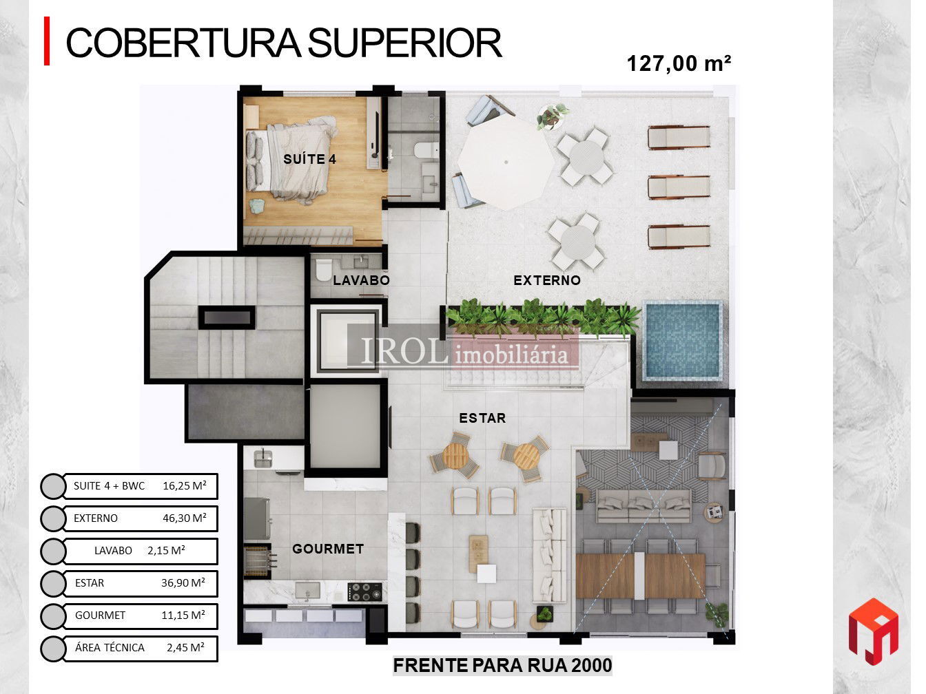 Apartamento à venda com 4 quartos, 186m² - Foto 17