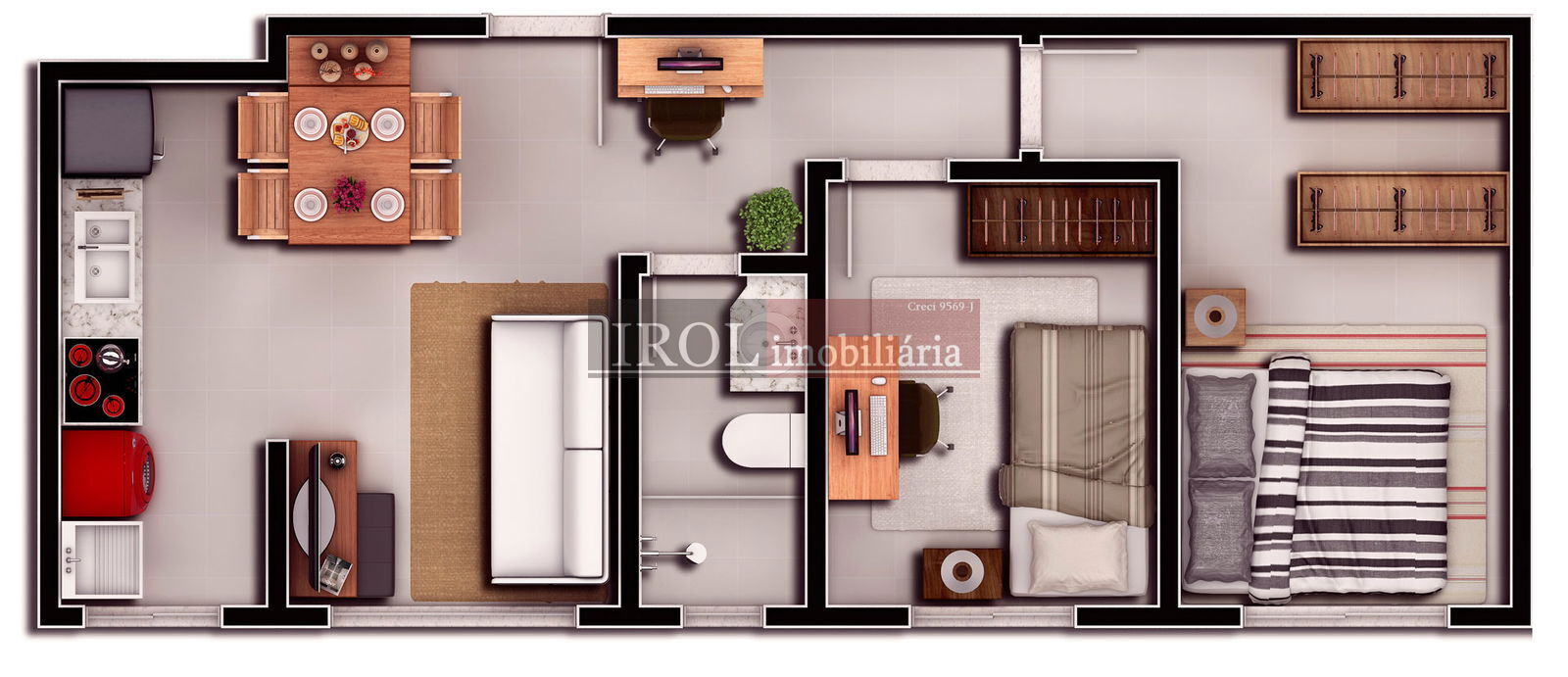 Apartamento à venda com 2 quartos, 58m² - Foto 15