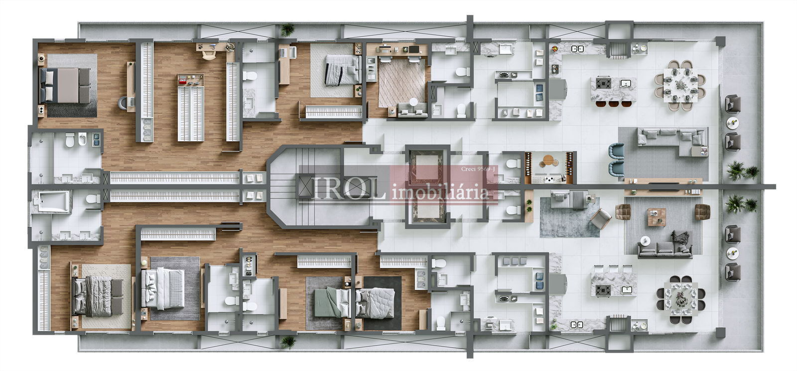 Apartamento à venda com 4 quartos, 226m² - Foto 42