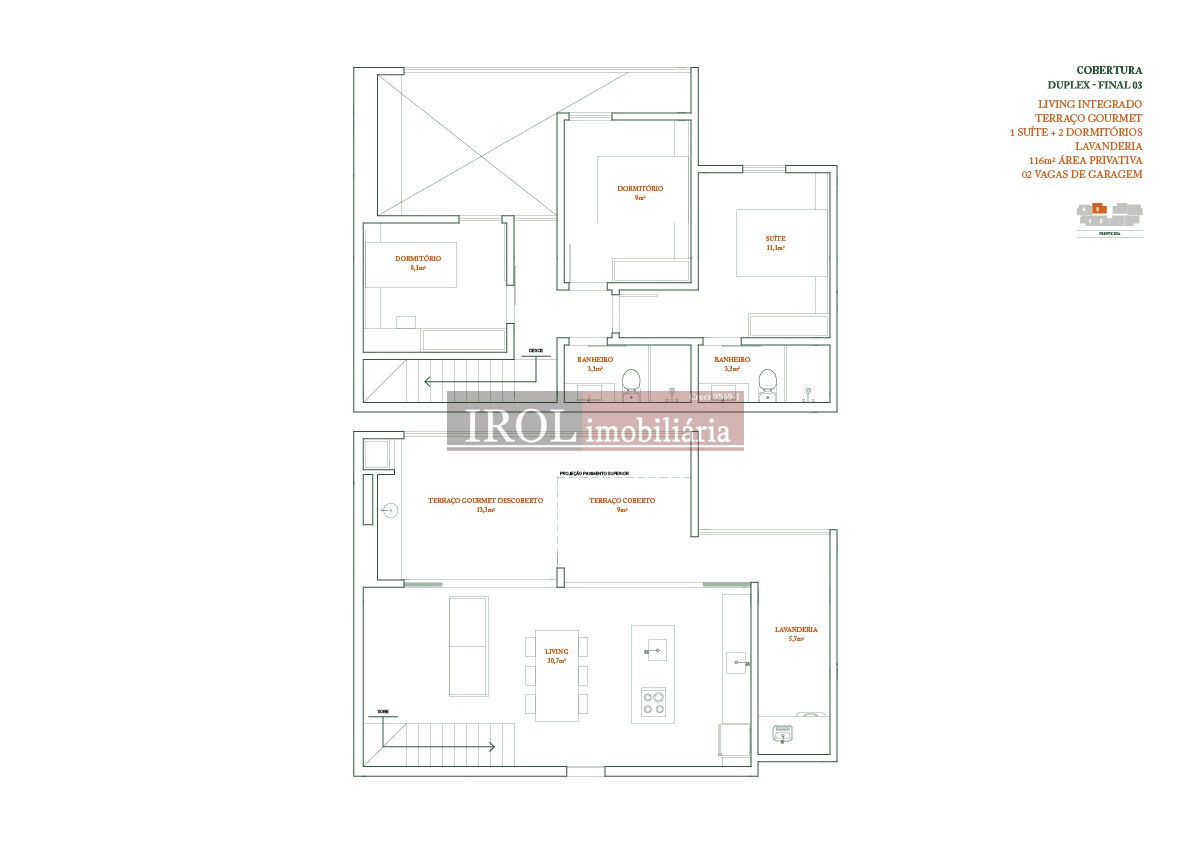 Apartamento à venda com 2 quartos, 78m² - Foto 34