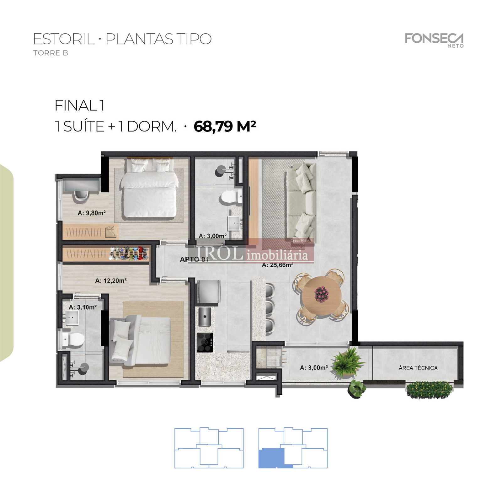 Apartamento à venda com 2 quartos, 64m² - Foto 43