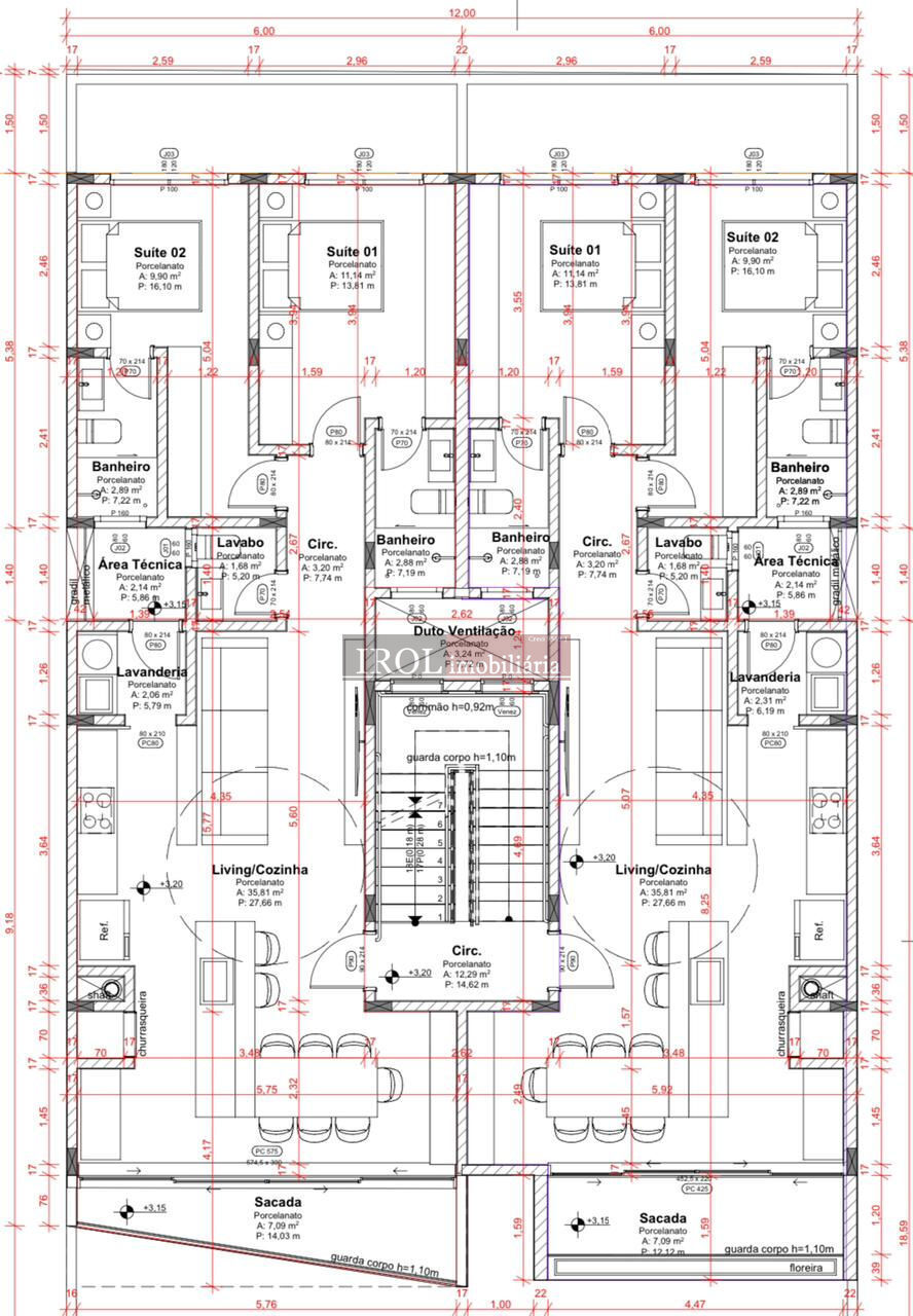 Apartamento à venda com 2 quartos, 80m² - Foto 6