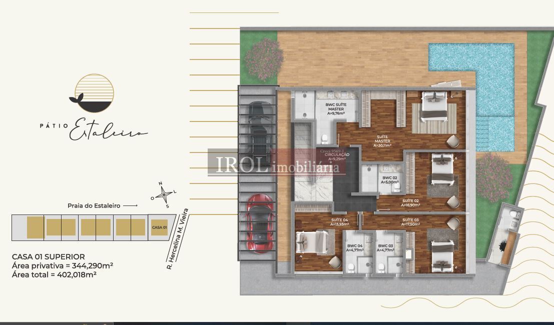 Casa de Condomínio à venda com 4 quartos, 298m² - Foto 7