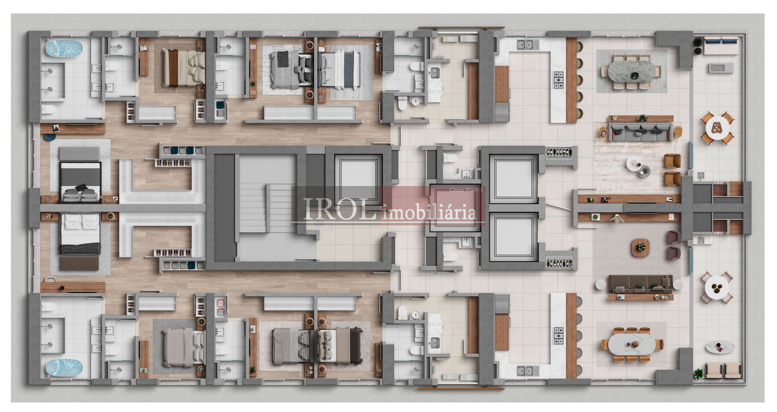 Apartamento à venda com 4 quartos, 232m² - Foto 35