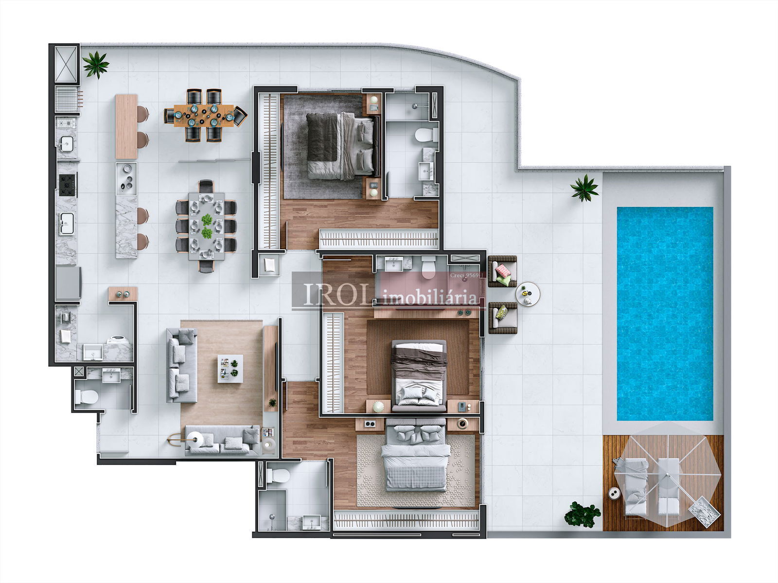 Apartamento à venda com 3 quartos, 151m² - Foto 37