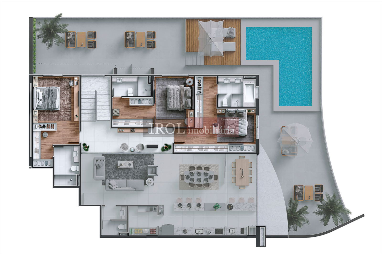 Apartamento à venda com 3 quartos, 151m² - Foto 40