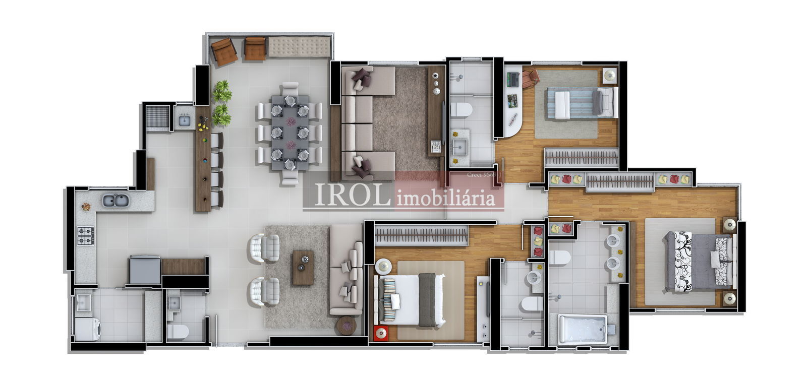 Apartamento à venda com 3 quartos, 153m² - Foto 16