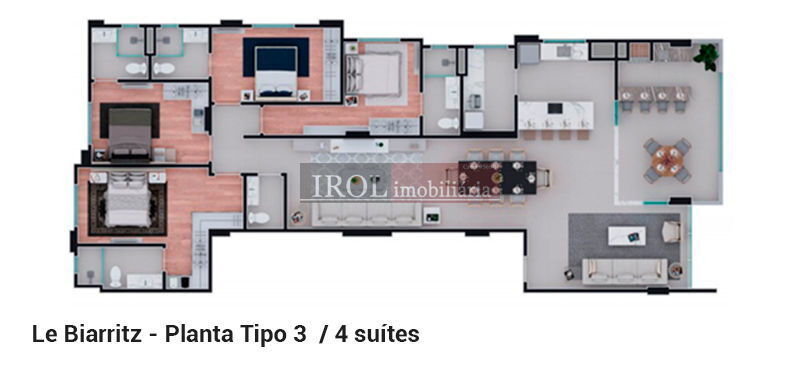 Apartamento à venda com 4 quartos, 234m² - Foto 19