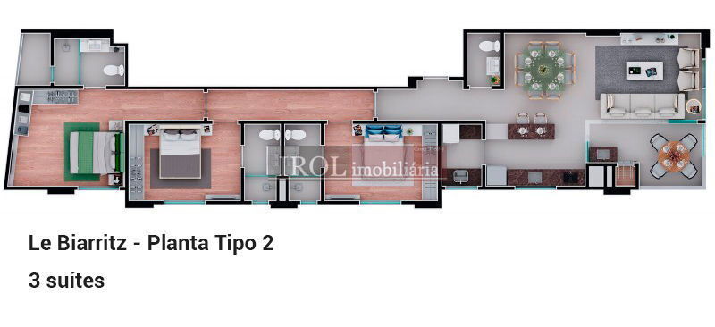 Apartamento à venda com 4 quartos, 234m² - Foto 18