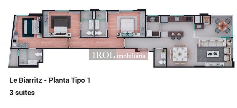 Apartamento à venda com 4 quartos, 234m² - Foto 17