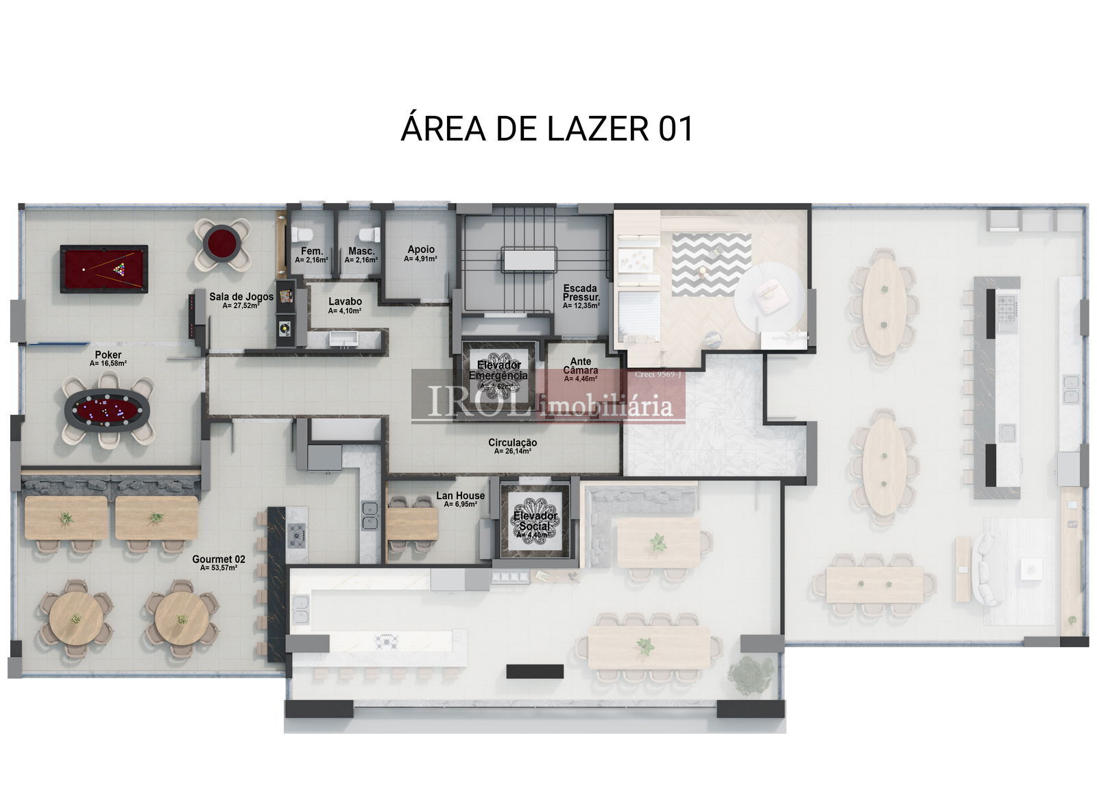 Apartamento à venda com 4 quartos, 146m² - Foto 56