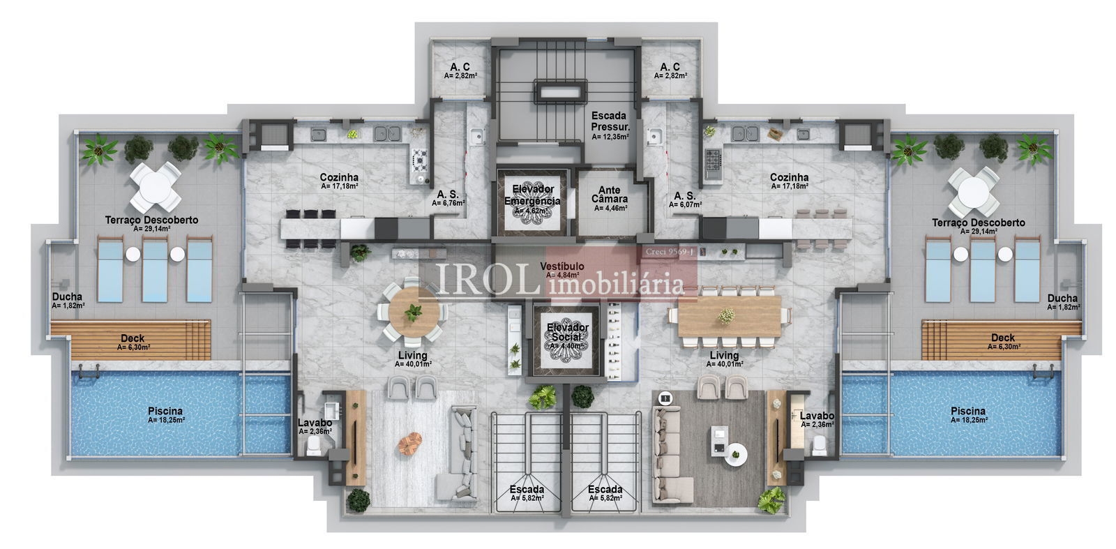 Apartamento à venda com 4 quartos, 146m² - Foto 54