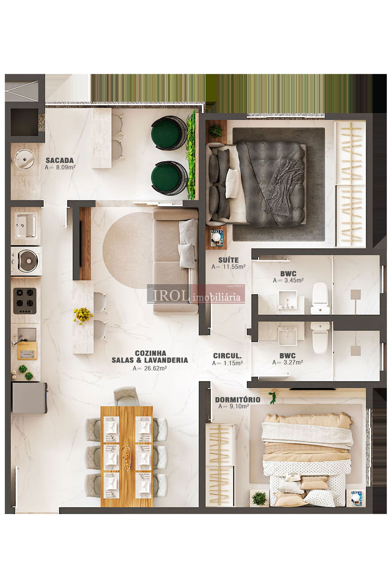 Apartamento à venda com 2 quartos, 73m² - Foto 20