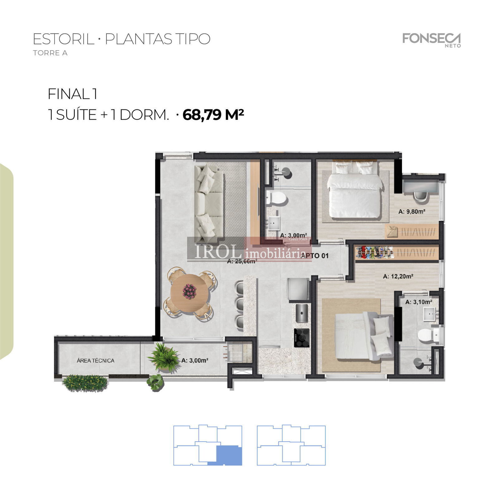 Apartamento à venda com 2 quartos, 64m² - Foto 38