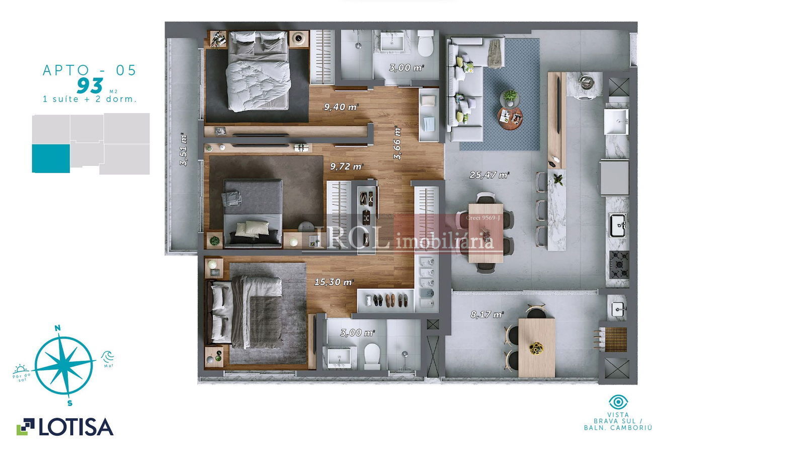 Apartamento à venda com 2 quartos, 76m² - Foto 11