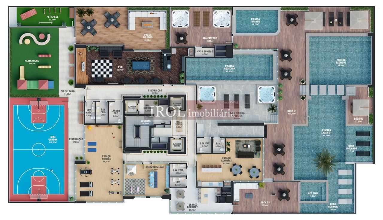 Apartamento à venda com 4 quartos, 197000m² - Foto 41