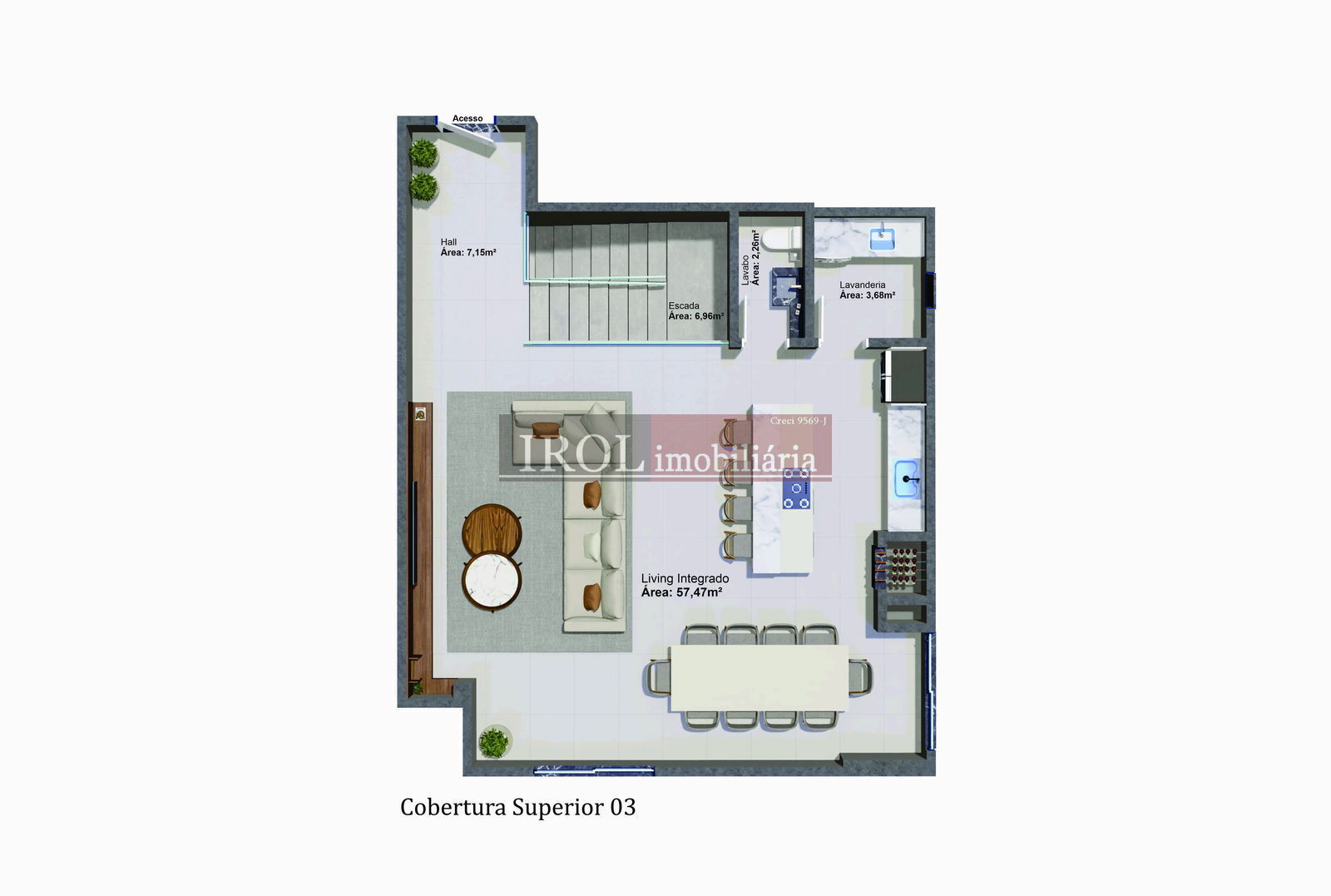 Apartamento à venda com 2 quartos, 80m² - Foto 50