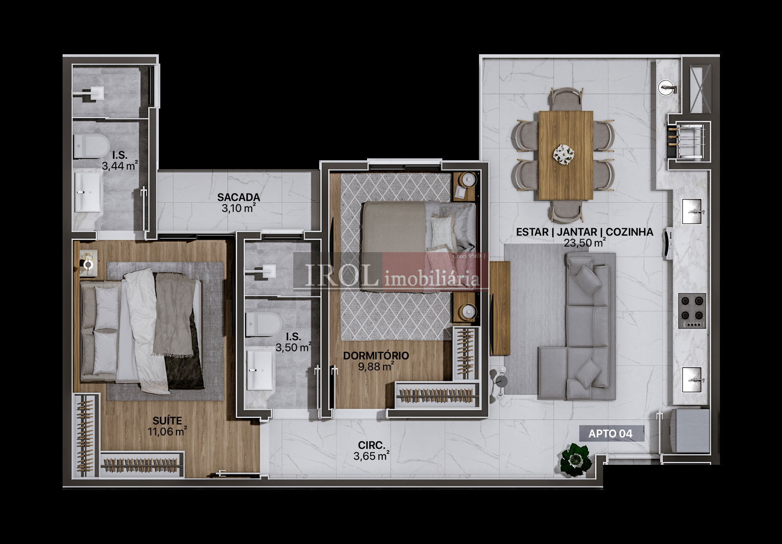 Apartamento à venda com 3 quartos, 92m² - Foto 37