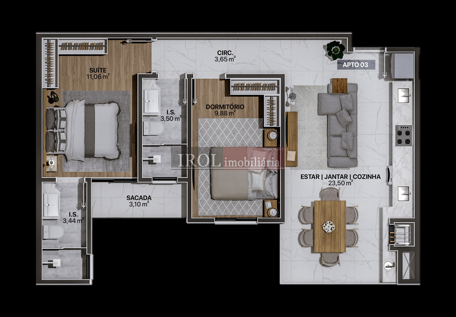 Apartamento à venda com 3 quartos, 92m² - Foto 38