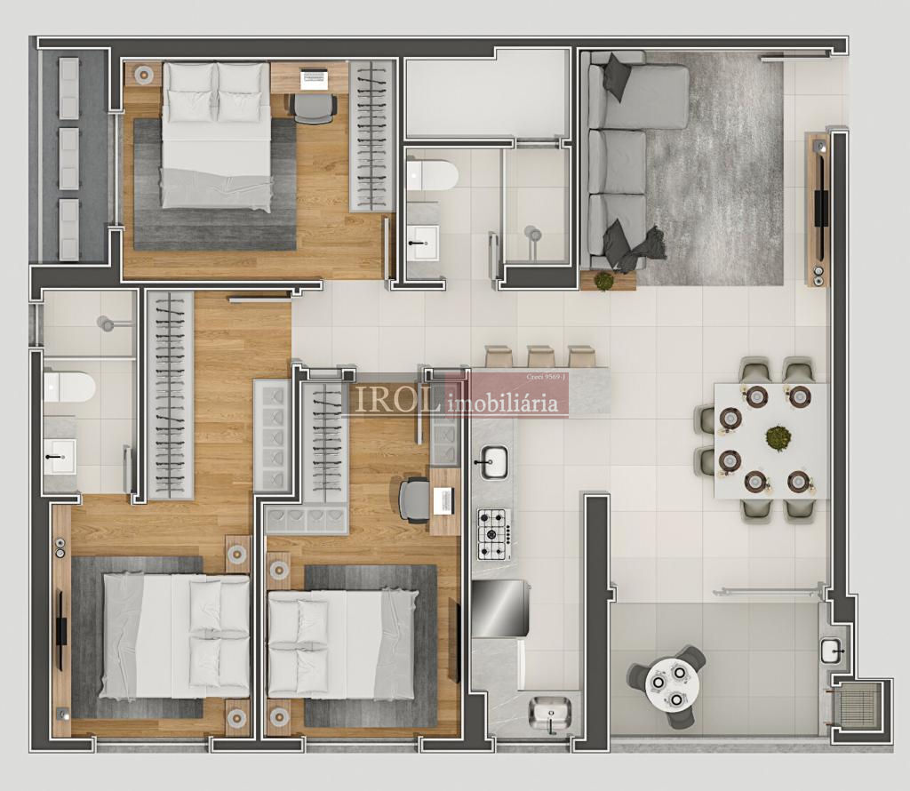 Apartamento à venda com 2 quartos, 73m² - Foto 53