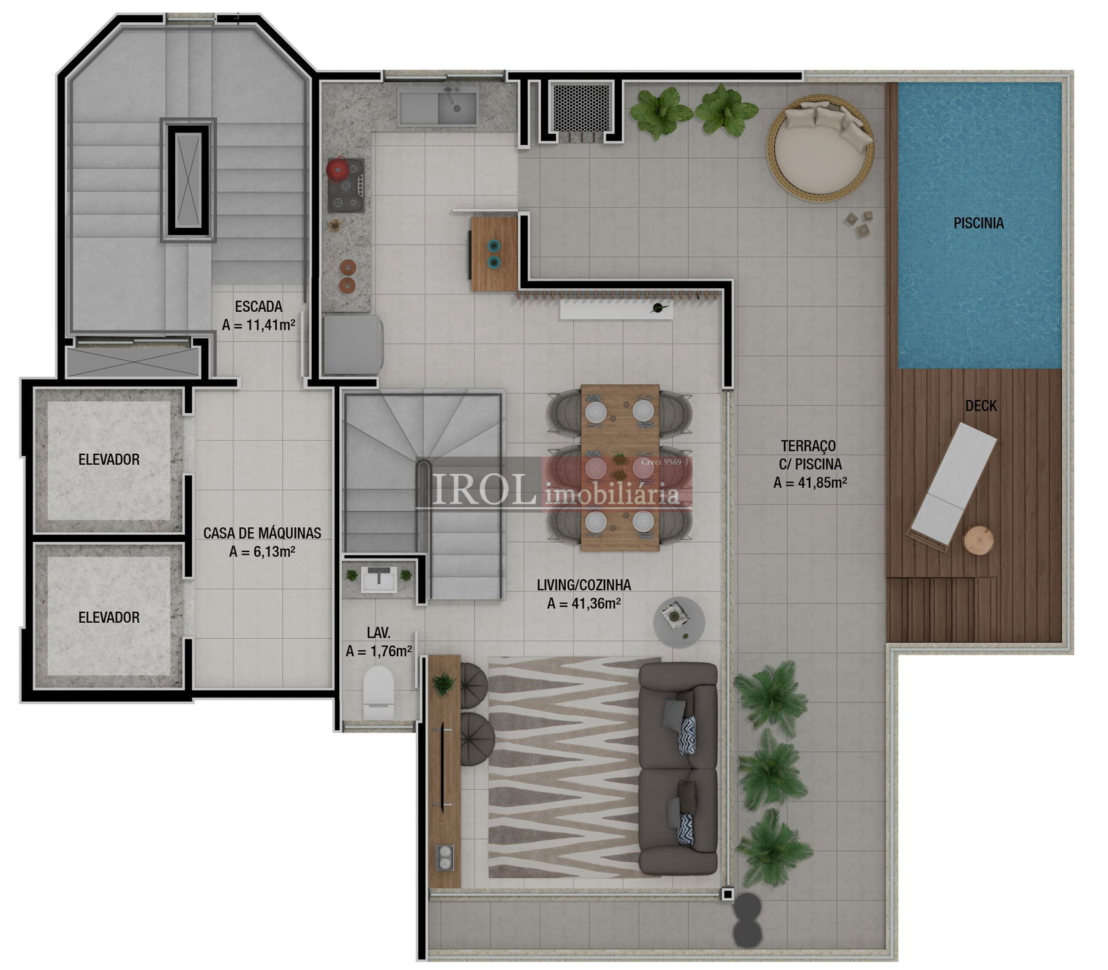 Apartamento à venda com 3 quartos, 121m² - Foto 11