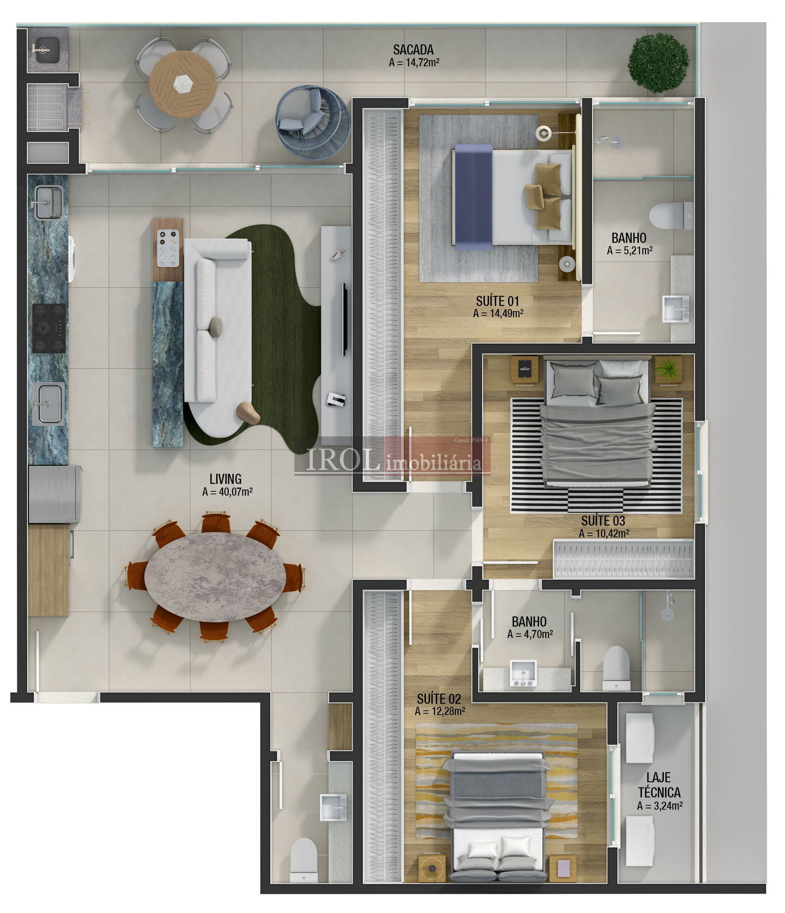 Apartamento à venda com 2 quartos, 93m² - Foto 43