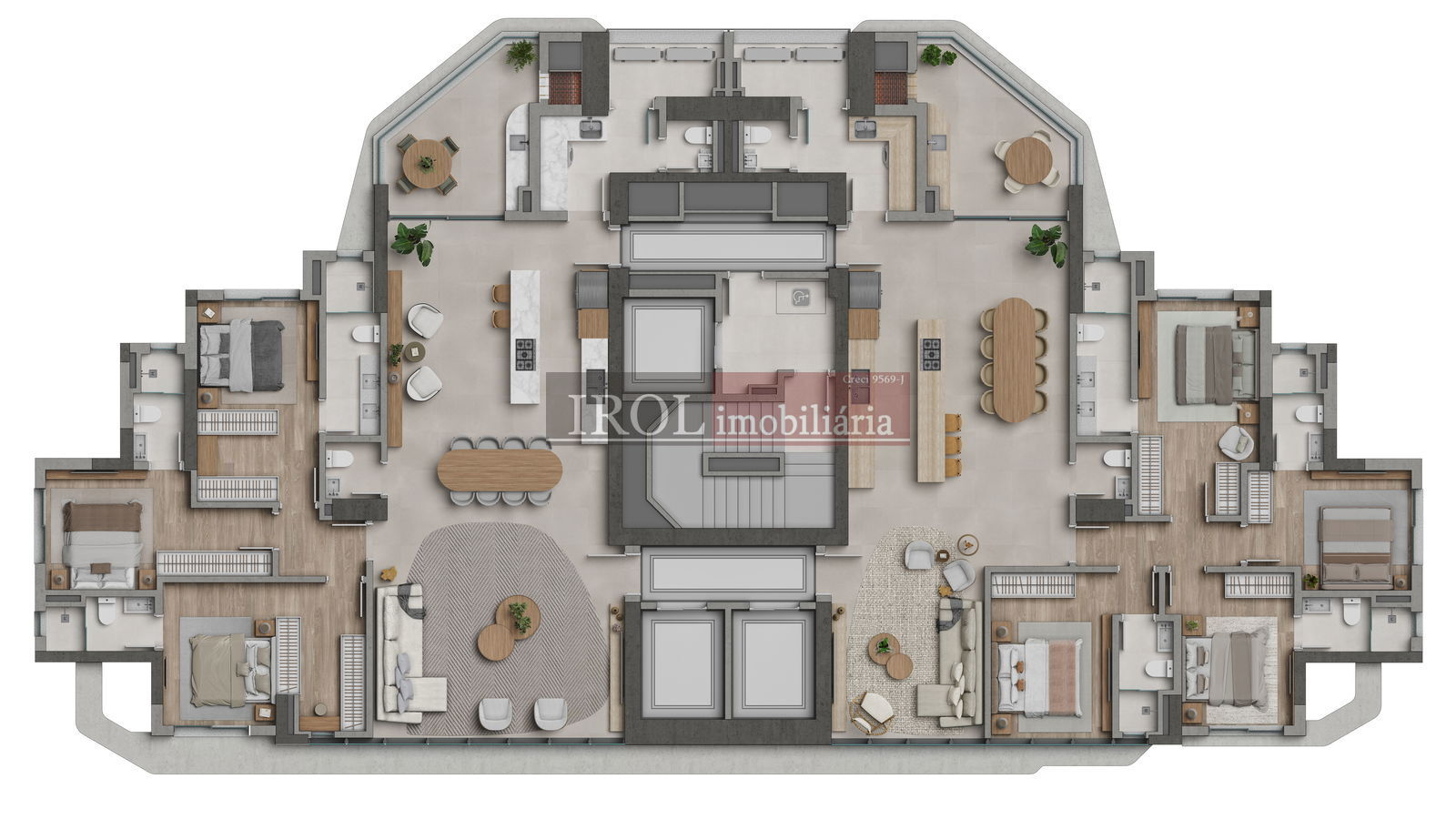 Apartamento à venda com 4 quartos, 182m² - Foto 36