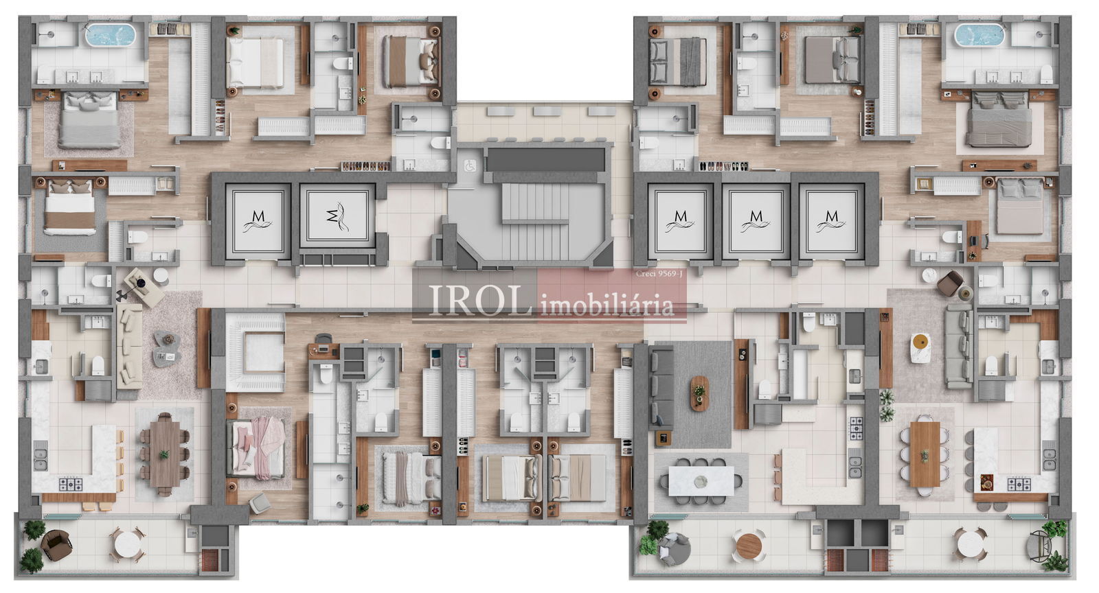 Apartamento à venda com 4 quartos, 178m² - Foto 41