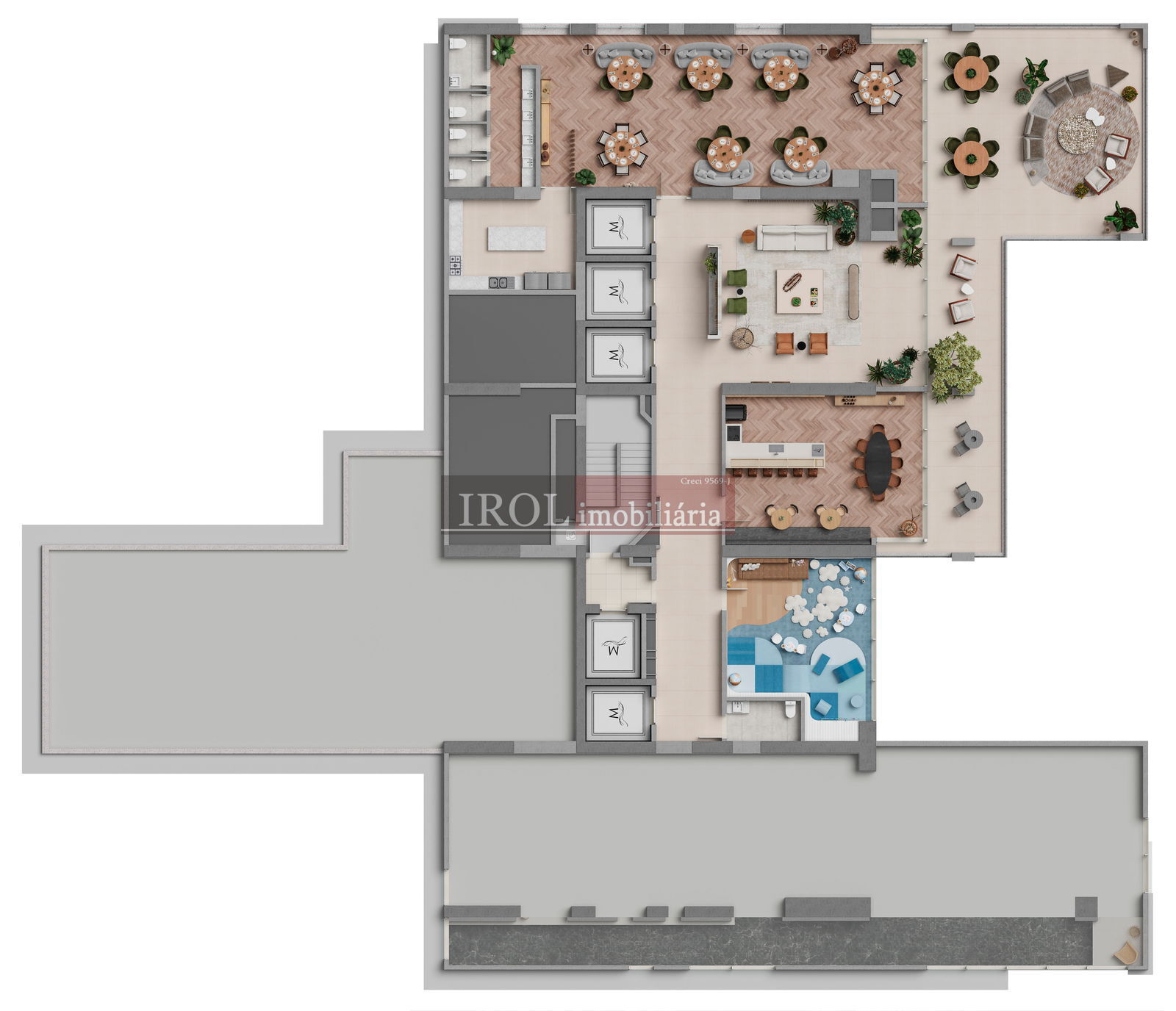 Apartamento à venda com 4 quartos, 178m² - Foto 34