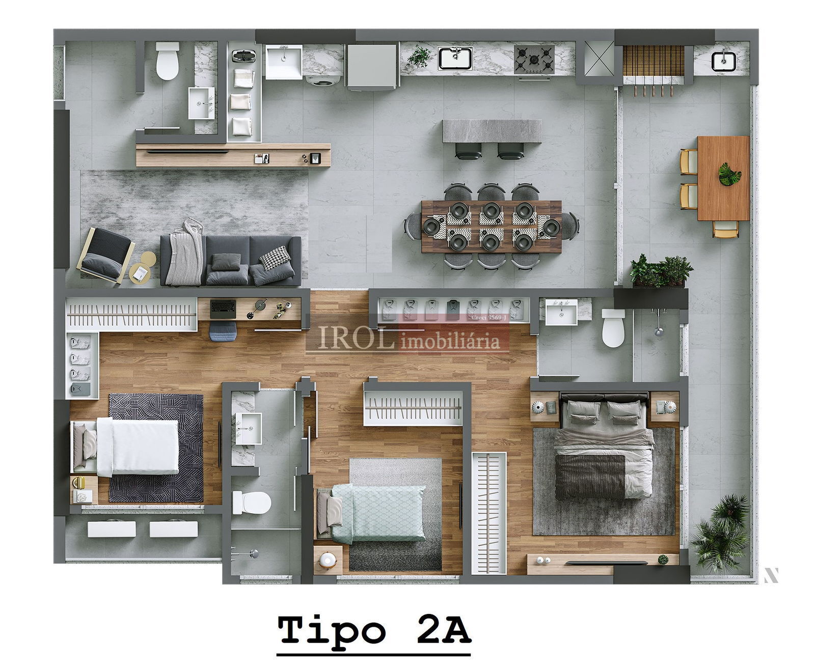 Apartamento à venda com 3 quartos, 86m² - Foto 28