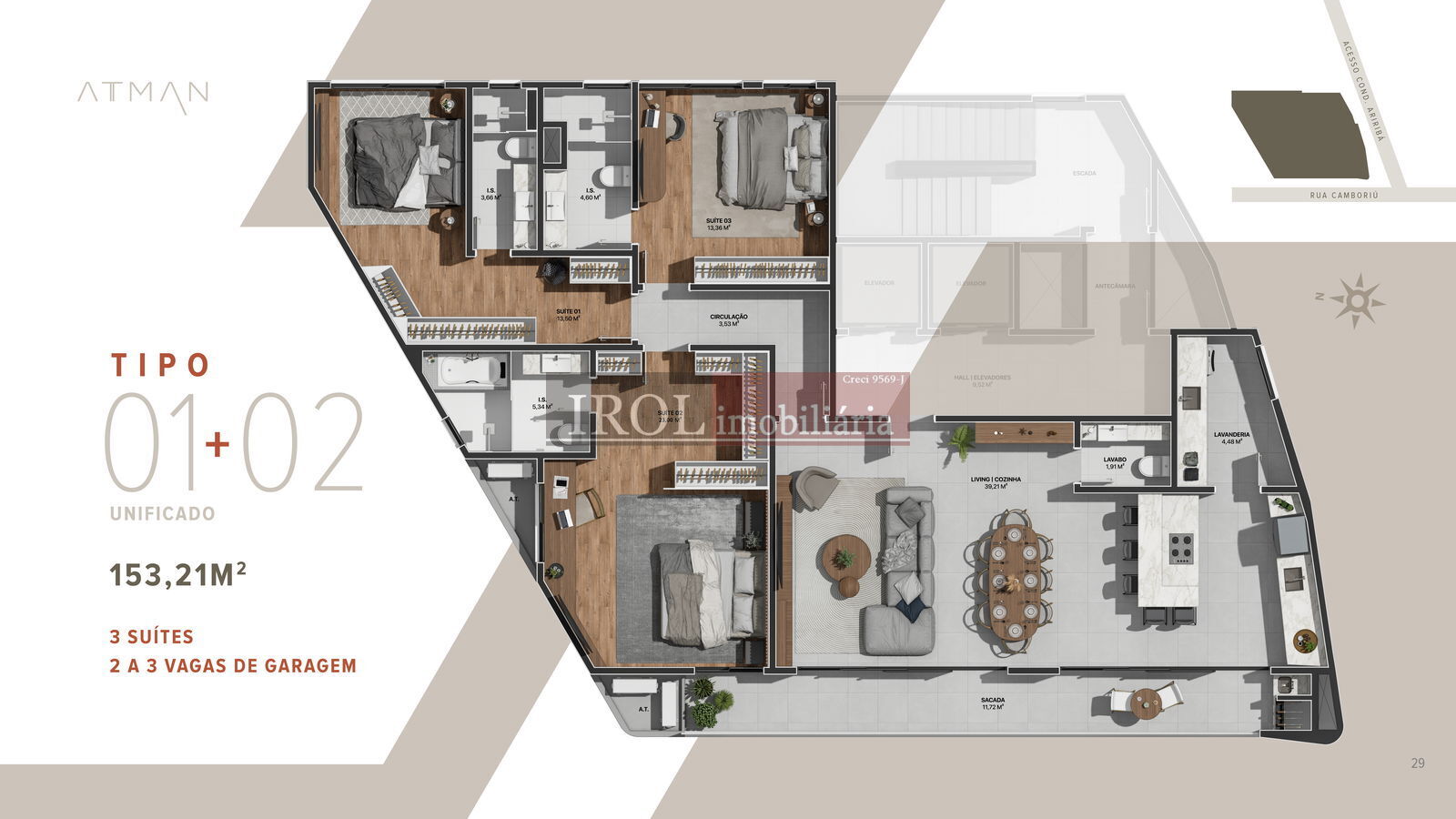 Apartamento à venda com 2 quartos, 70m² - Foto 41